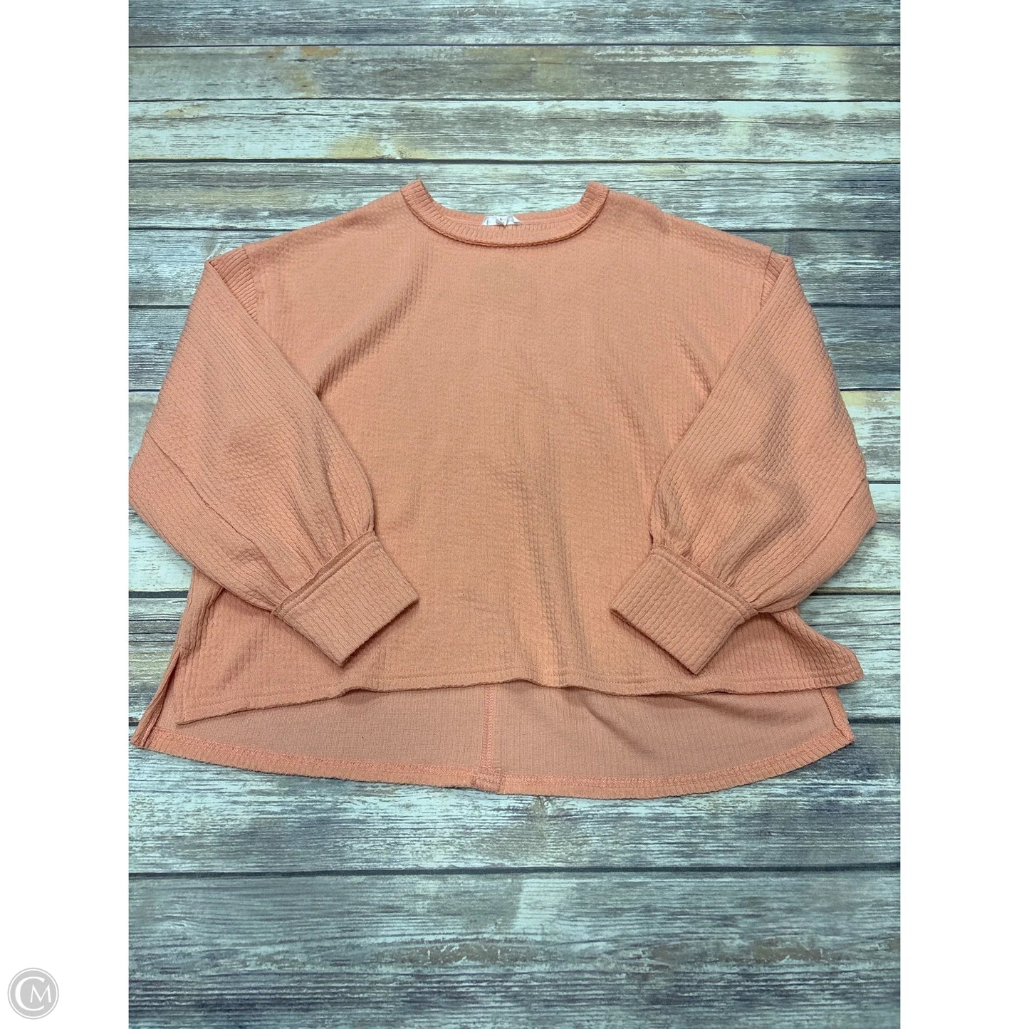 Sweater By Blu Pepper In Orange, Size: L