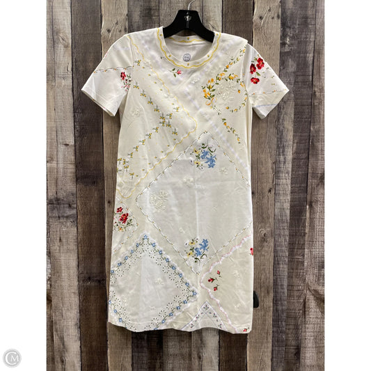 Dress Designer By Tory Burch In Floral Print, Size: Xxs