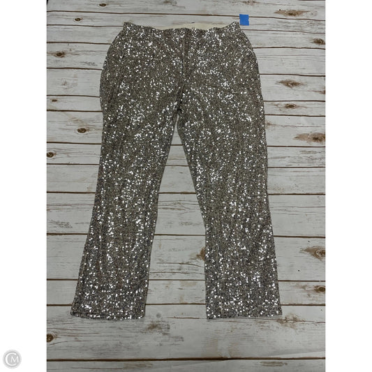 Pants Other By Cable And Gauge In Silver, Size: L