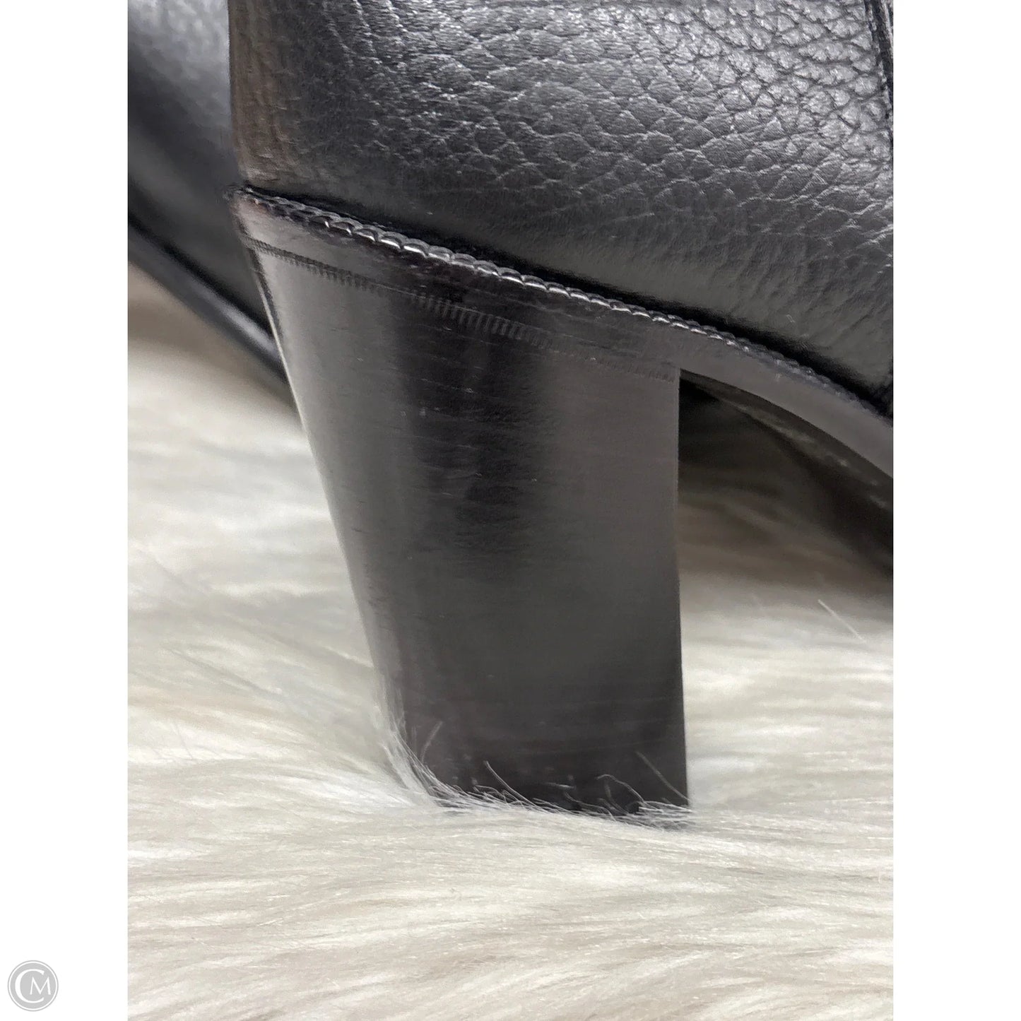 Boots Luxury Designer By Gucci In Black, Size: 10.5