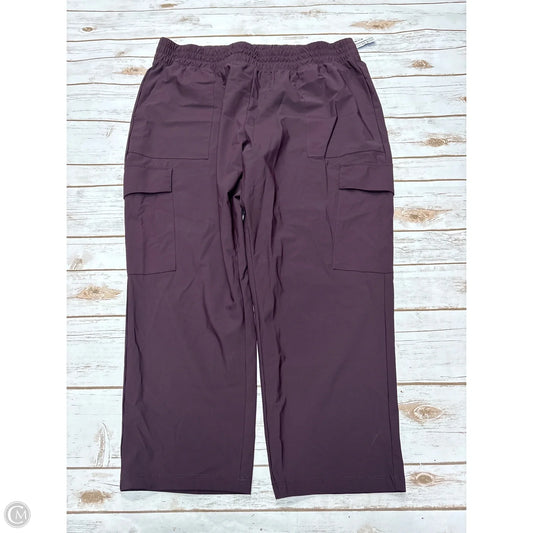 Athletic Pants By Old Navy In Maroon, Size: Xlp
