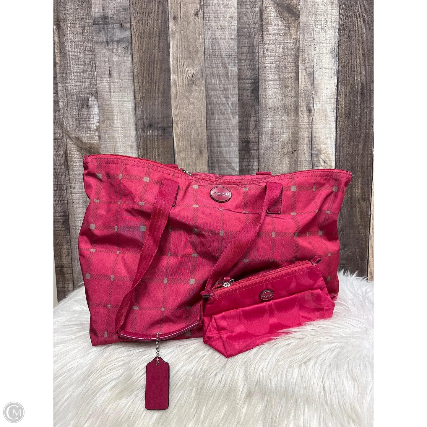 Handbag Designer By Coach, Size: Large