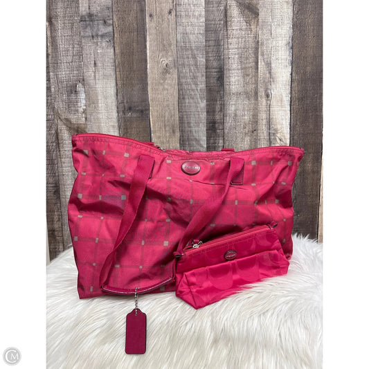 Handbag Designer By Coach, Size: Large