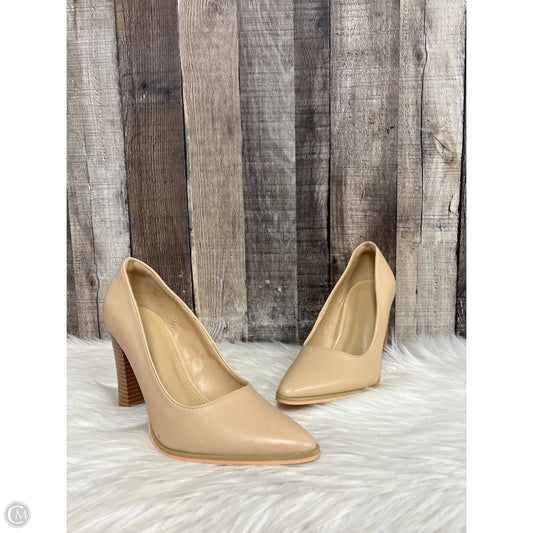 Shoes Heels Block By Cmf In Tan, Size: 7.5