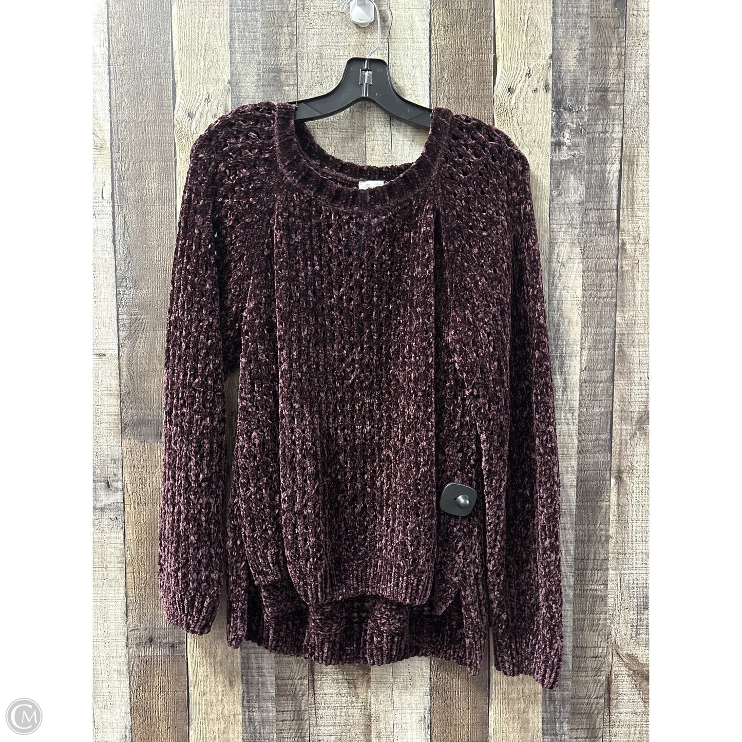 Sweater By Cupio In Purple, Size: Xl