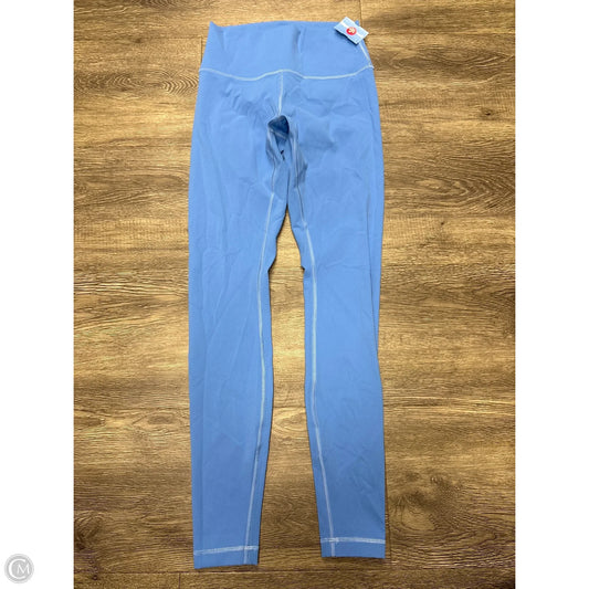 Athletic Leggings By Lululemon In Blue, Size: 6
