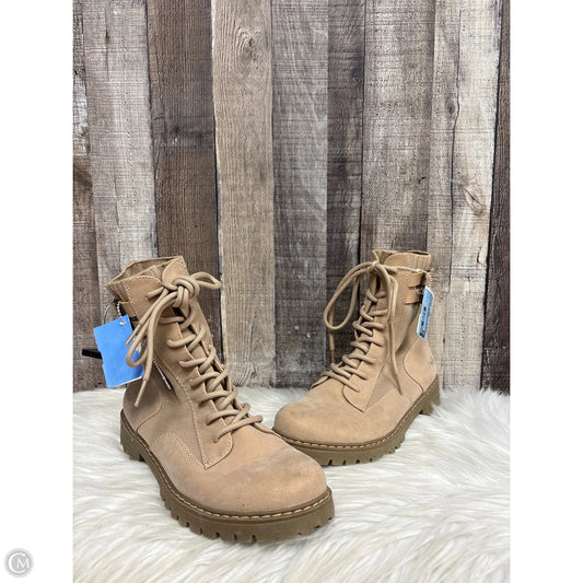 Boots Ankle Heels By Blowfish In Taupe, Size: 9.5
