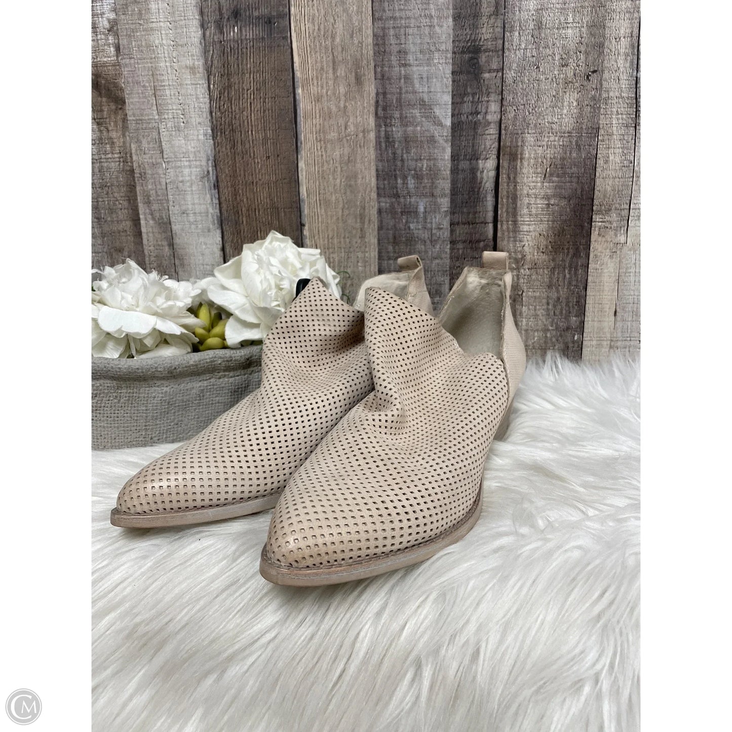 Boots Ankle Heels By Dolce Vita In Beige, Size: 11