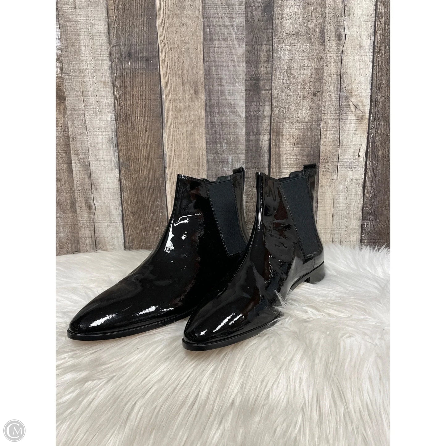 Boots Ankle Flats By J. Crew In Black, Size: 11