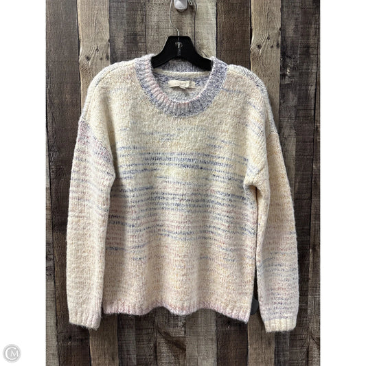Sweater By Loft In Multi-colored, Size: M
