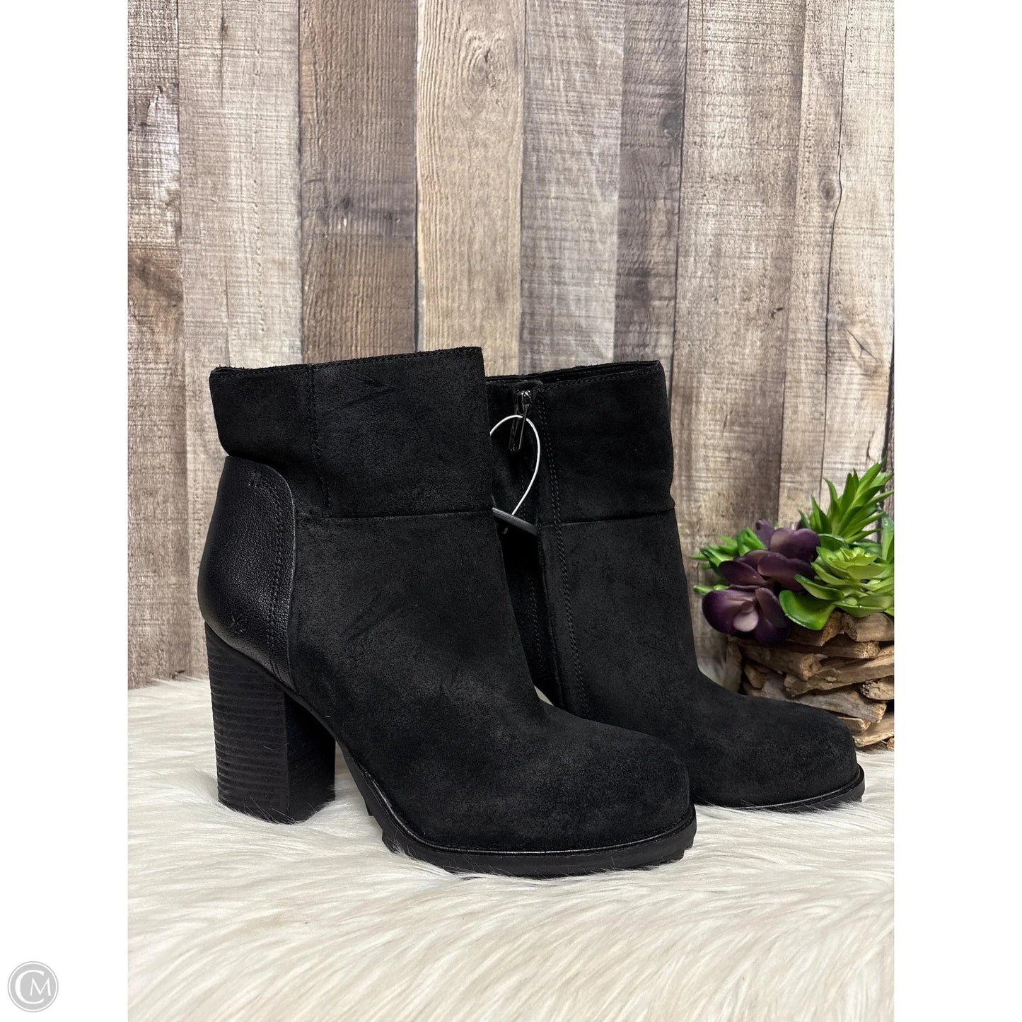 Boots Ankle Heels By Sam Edelman In Black, Size: 11