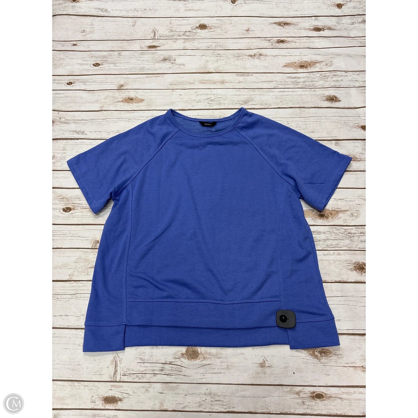 Top Short Sleeve By Dokotoo In Blue, Size: M