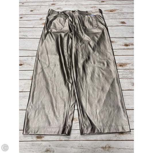 Pants Wide Leg By Cece In Tan, Size: Xl