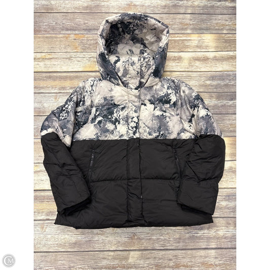 Coat Puffer & Quilted By Roxy In Multi-colored, Size: L