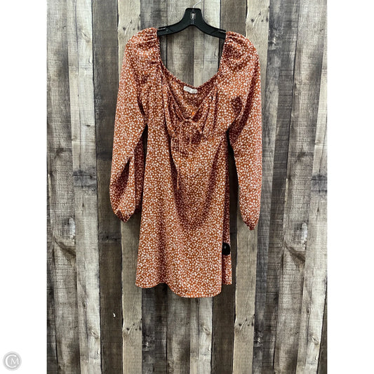 Dress Casual Short By Lush In Multi-colored, Size: L