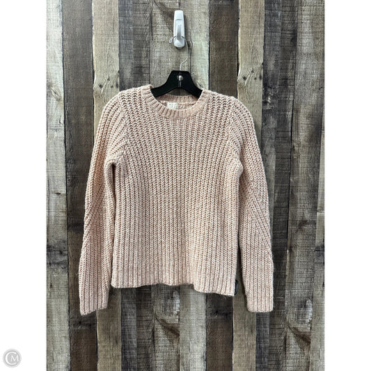 Sweater By A New Day In Peach, Size: Xs