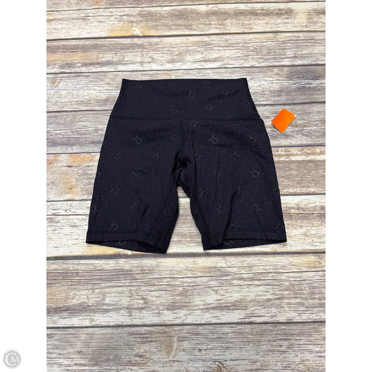 Athletic Shorts By Lululemon In Black, Size: 6