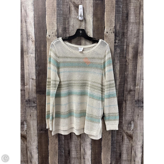 Sweater By Chicos In Multi-colored, Size: Xl