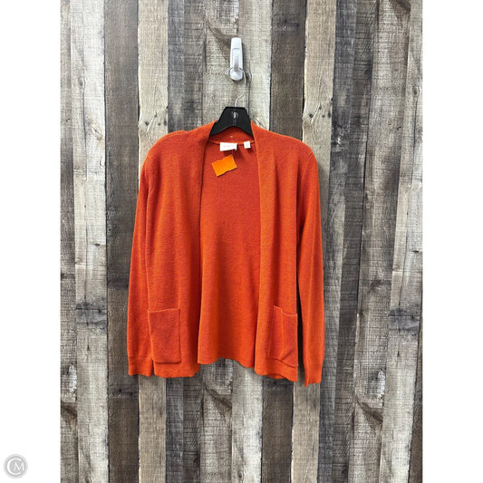 Sweater Cardigan By Cyrus In Orange, Size: Xs