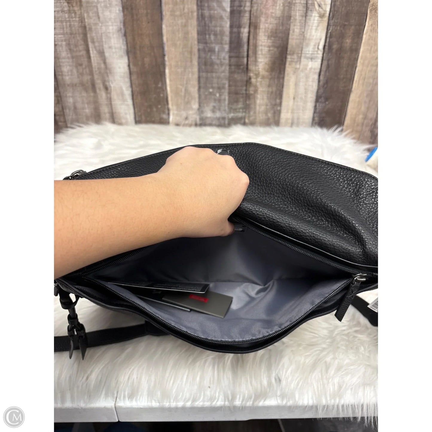 Laptop Bag Designer By Tumi, Size: Large