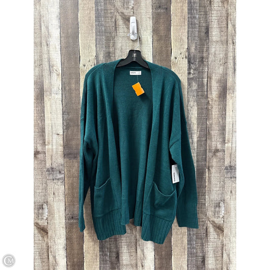 Cardigan By Sonoma In Green, Size: Xxl