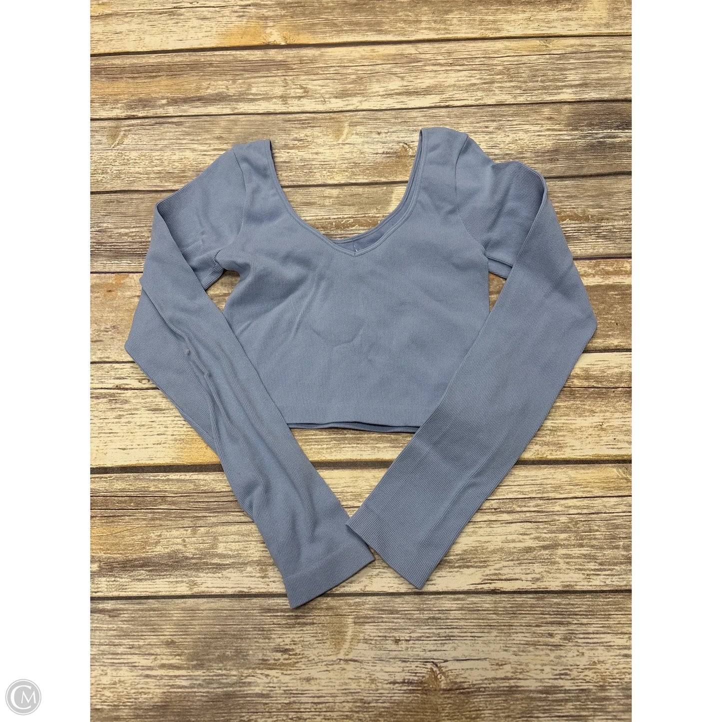Top Long Sleeve By Aeropostale In Blue, Size: S