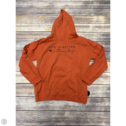 Top Long Sleeve By Cmf In Orange, Size: L