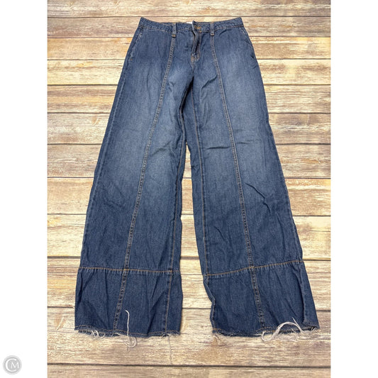 Jeans Flared By Time And Tru In Blue Denim, Size: 4