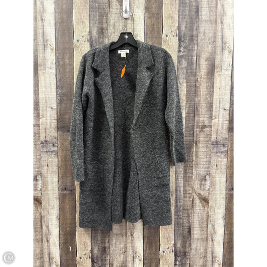 Sweater Cardigan By Monteau In Grey, Size: S