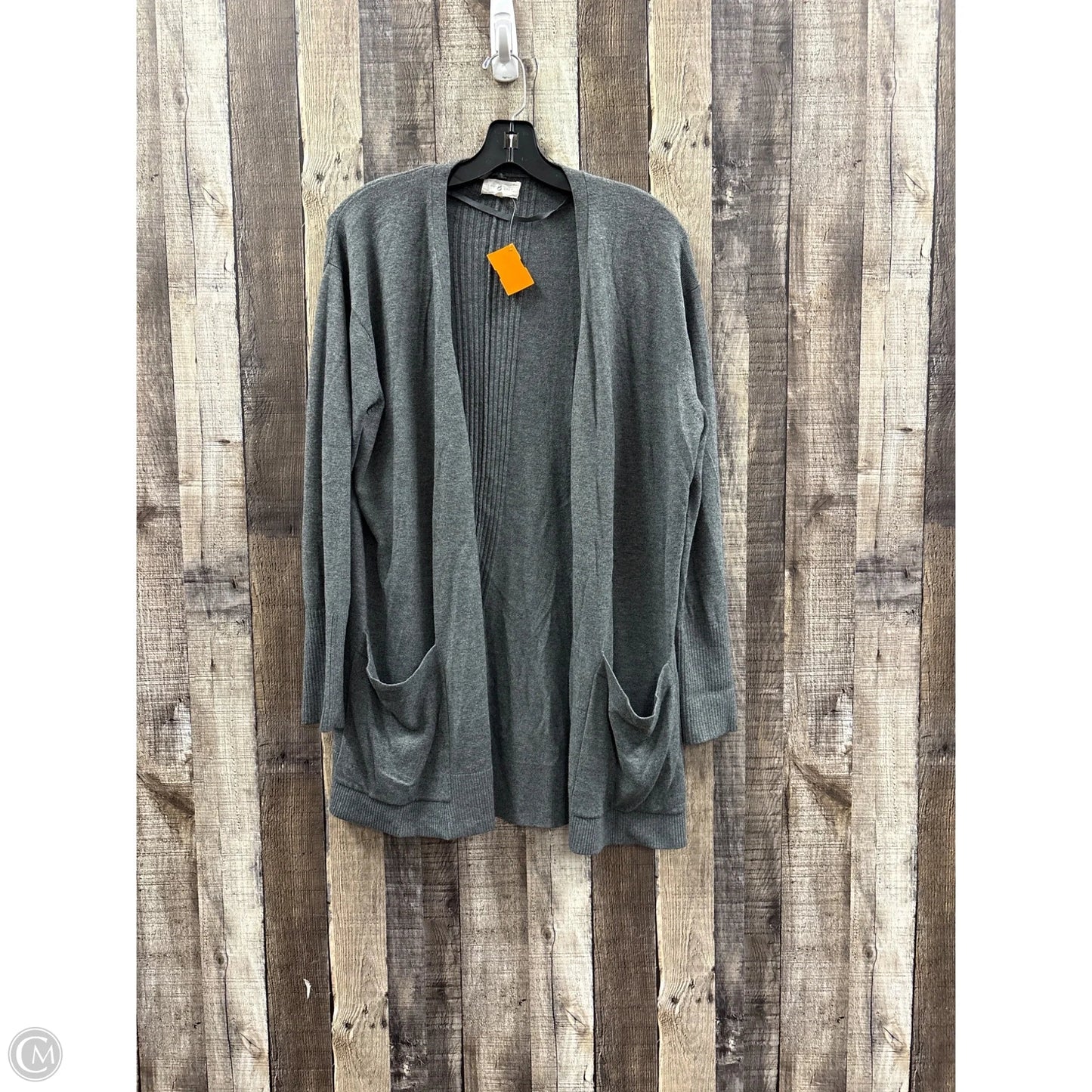 Sweater Cardigan By Lou And Grey In Grey, Size: M