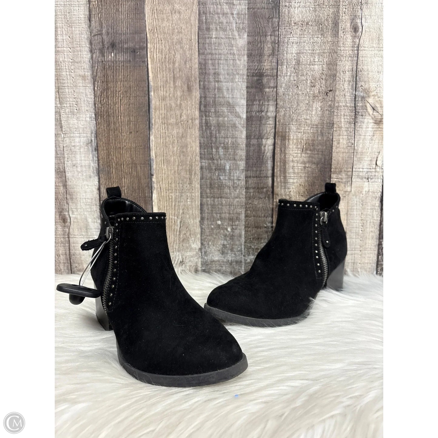 Boots Ankle Heels By Sonoma In Black, Size: 7