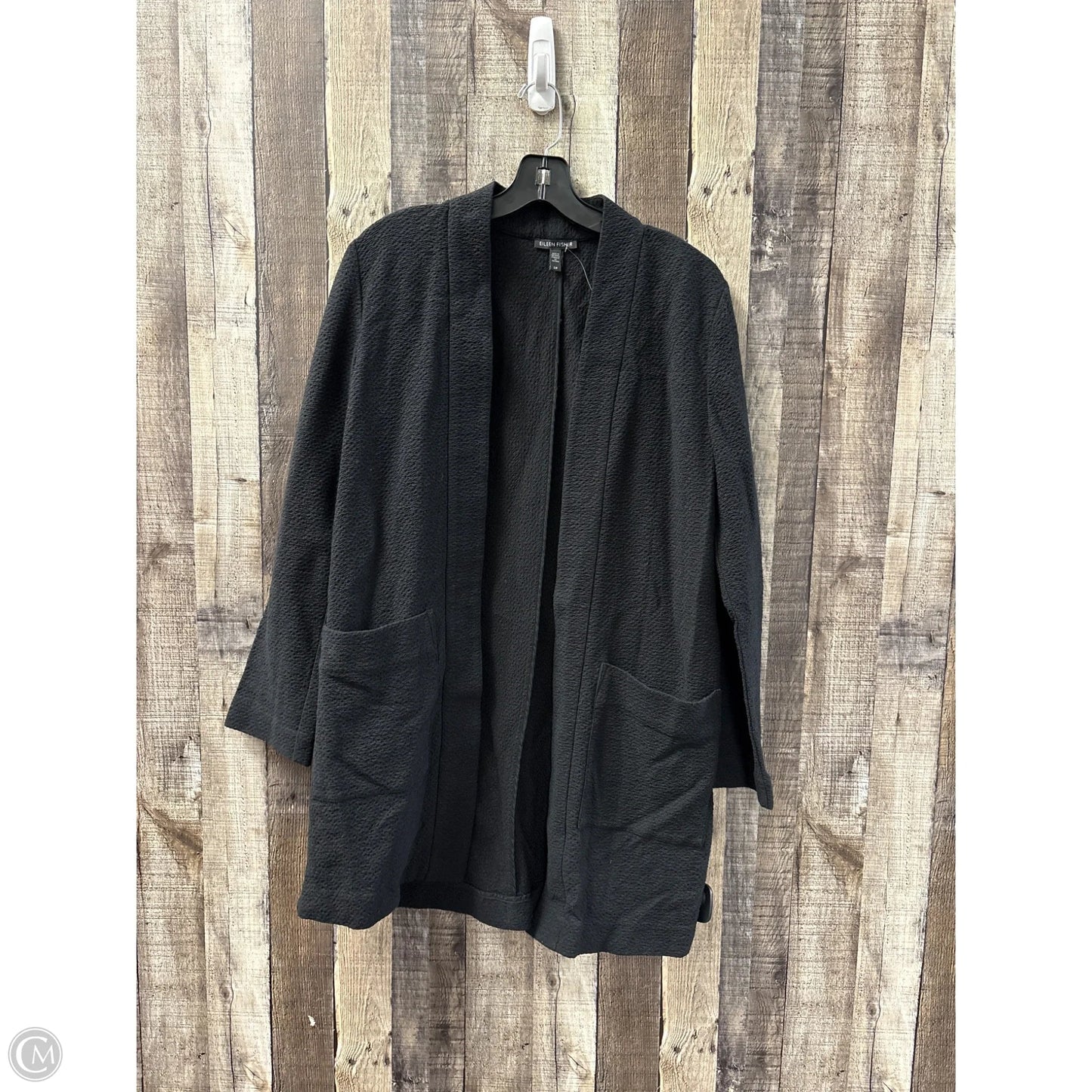 Cardigan By Eileen Fisher In Black, Size: Sp