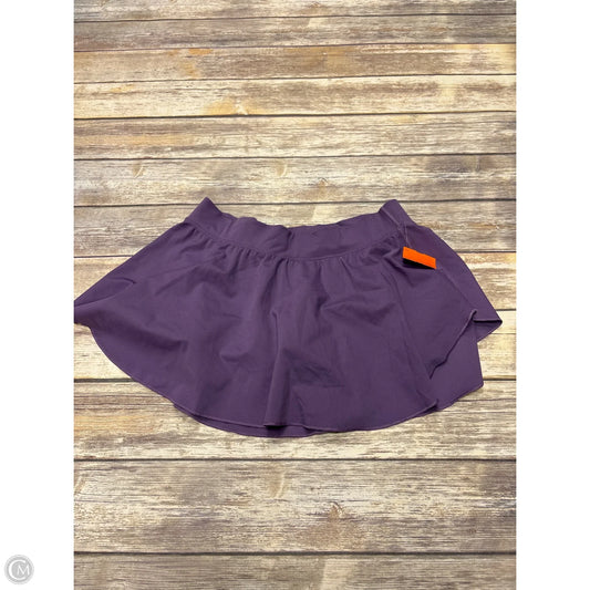 Athletic Skort By Under Armour In Purple, Size: L