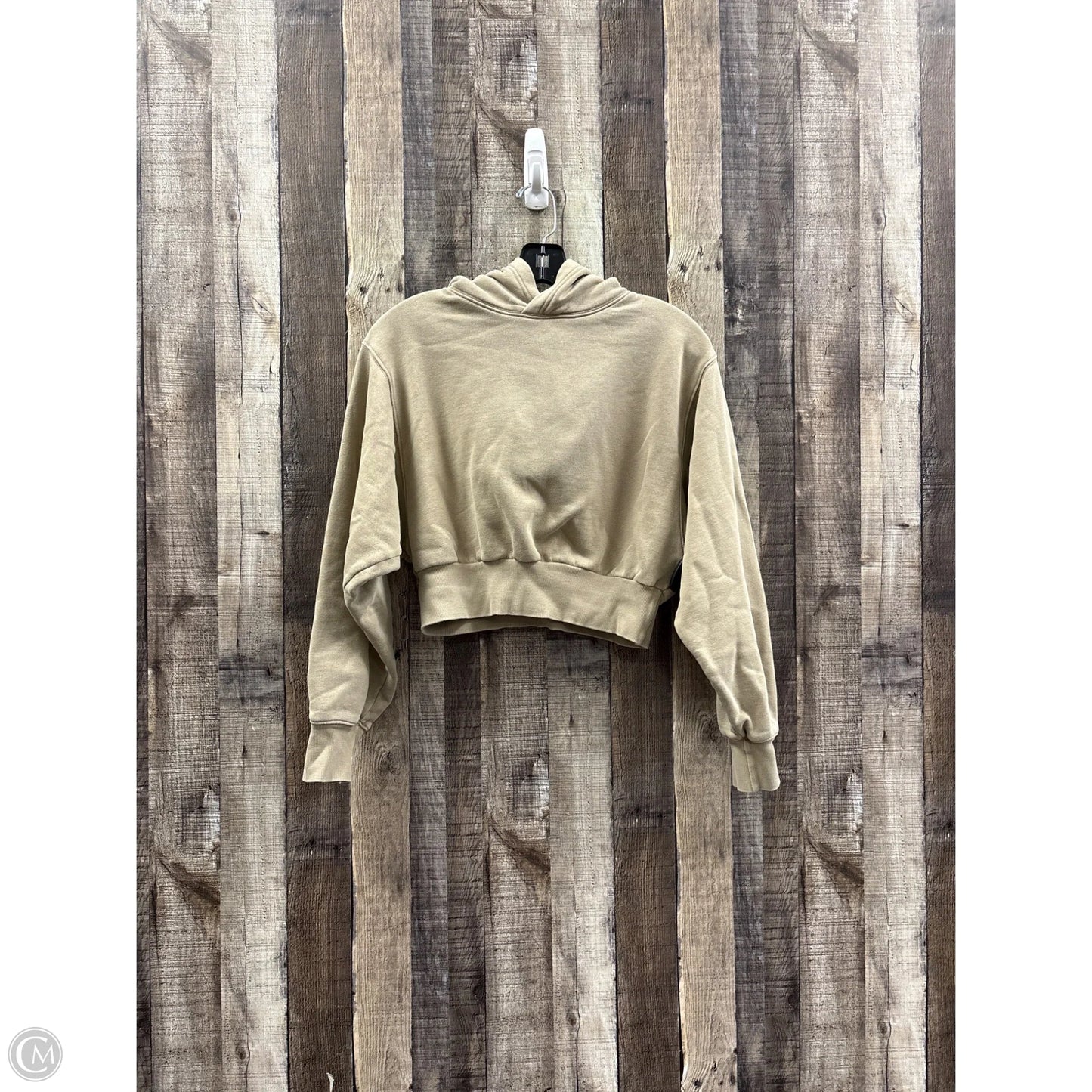 Sweatshirt Hoodie By Tna In Tan, Size: Xs