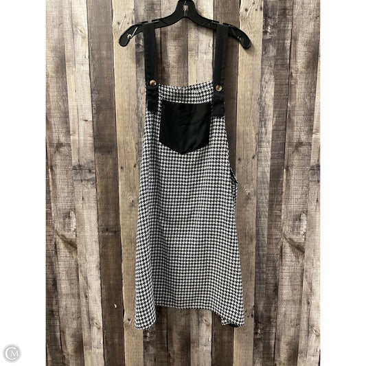 Dress Casual Short By Cmf In Black & White, Size: 3x