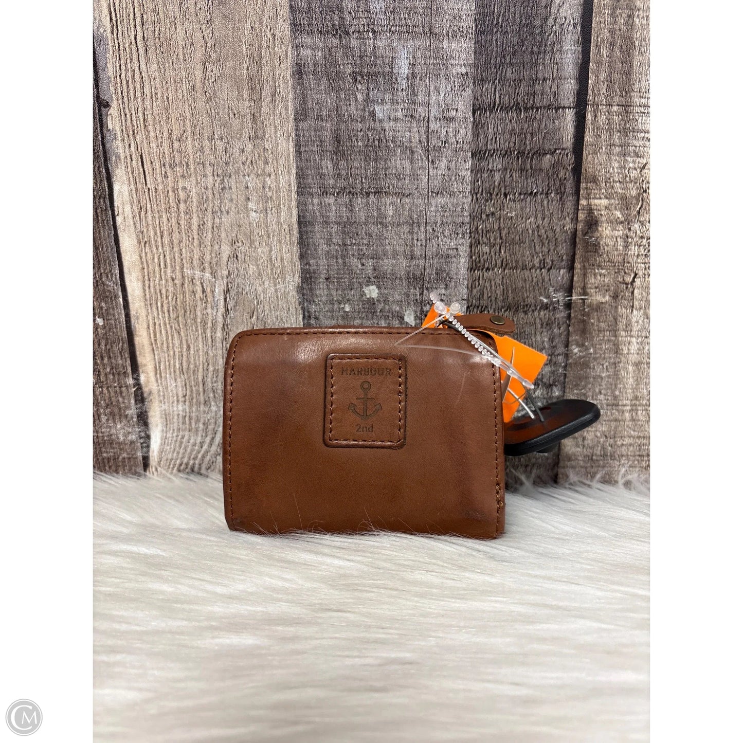 Wallet Leather By Cme, Size: Small