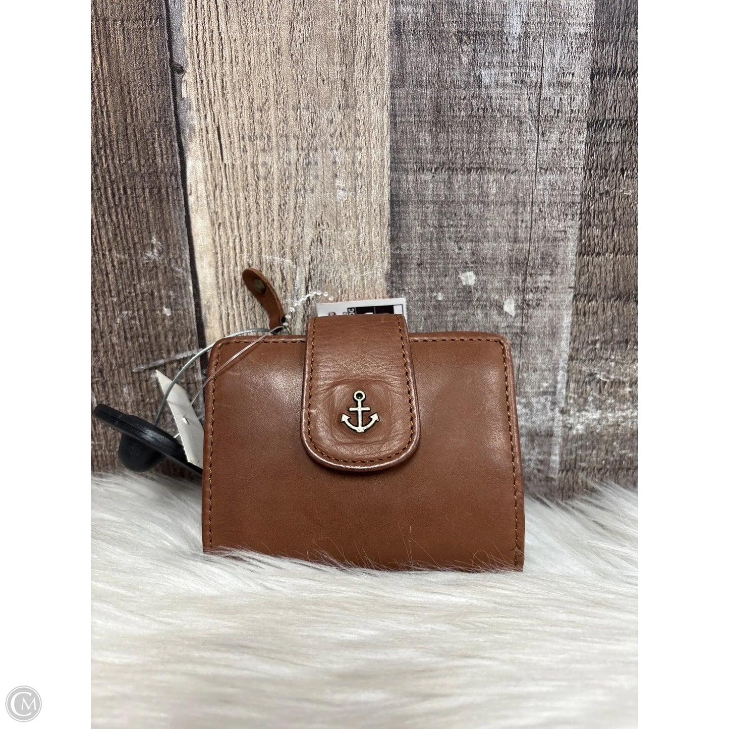 Wallet Leather By Cme, Size: Small