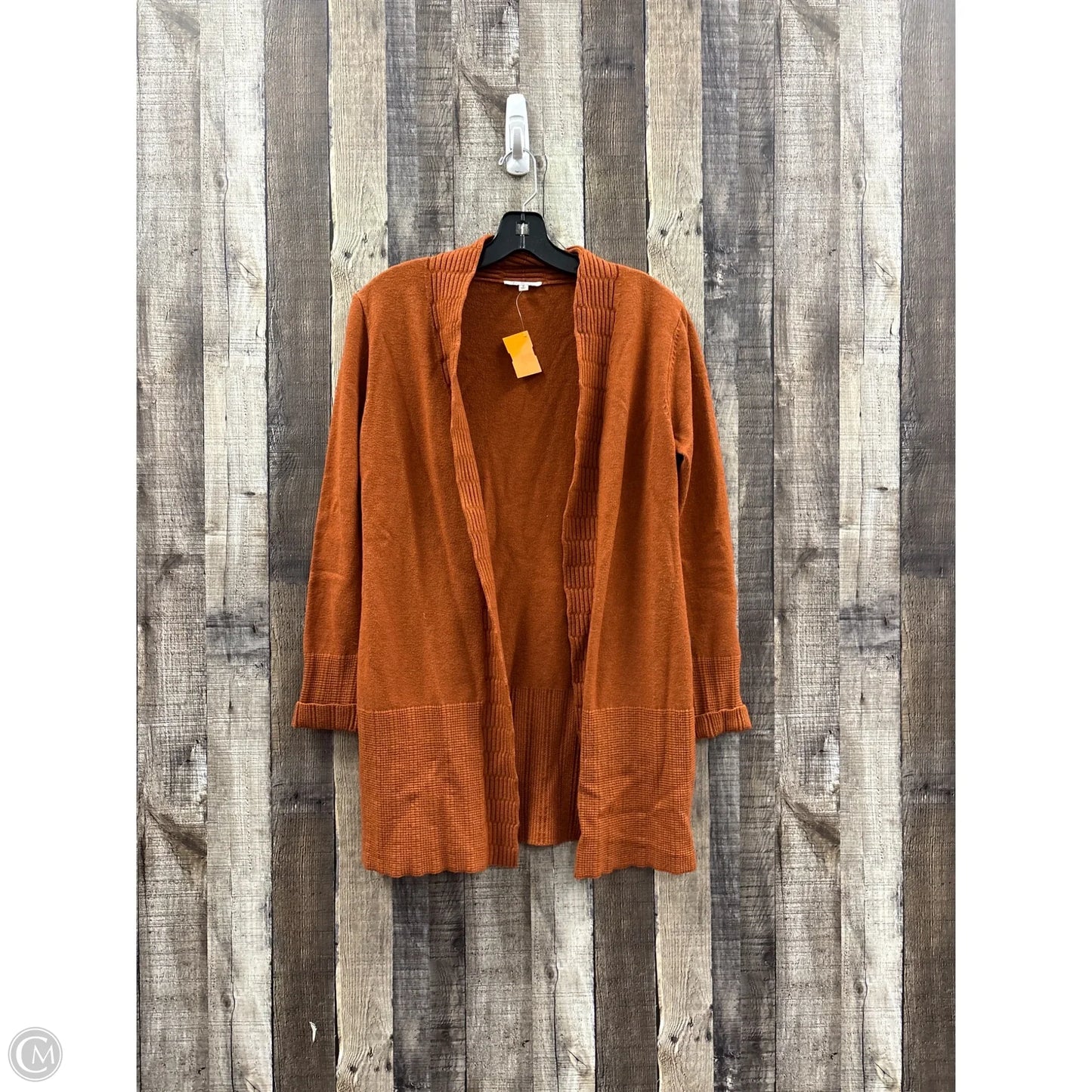 Sweater Cardigan By Vila Milano In Orange, Size: S