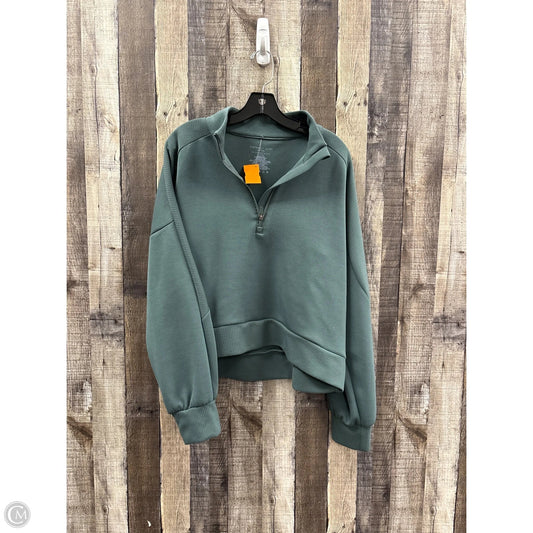 Sweatshirt Collar By Sincerely Jules In Green, Size: Xl