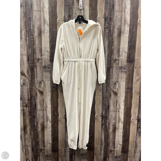 Jumpsuit By Forever 21 In Ivory, Size: M