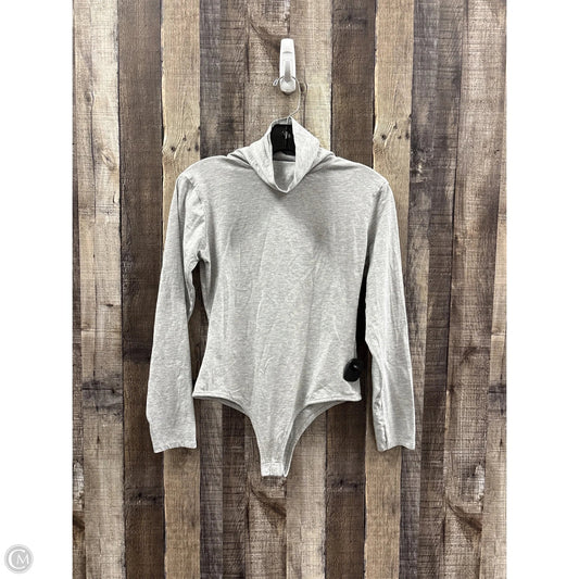 Bodysuit By Pretty Little Thing In Grey, Size: M