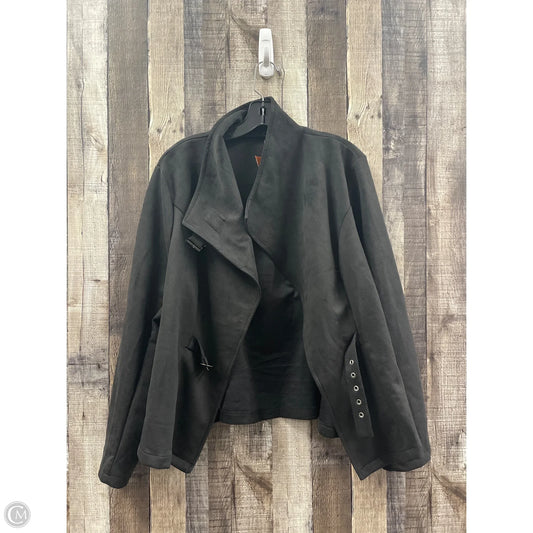 Jacket Other By Shein In Black, Size: 1x
