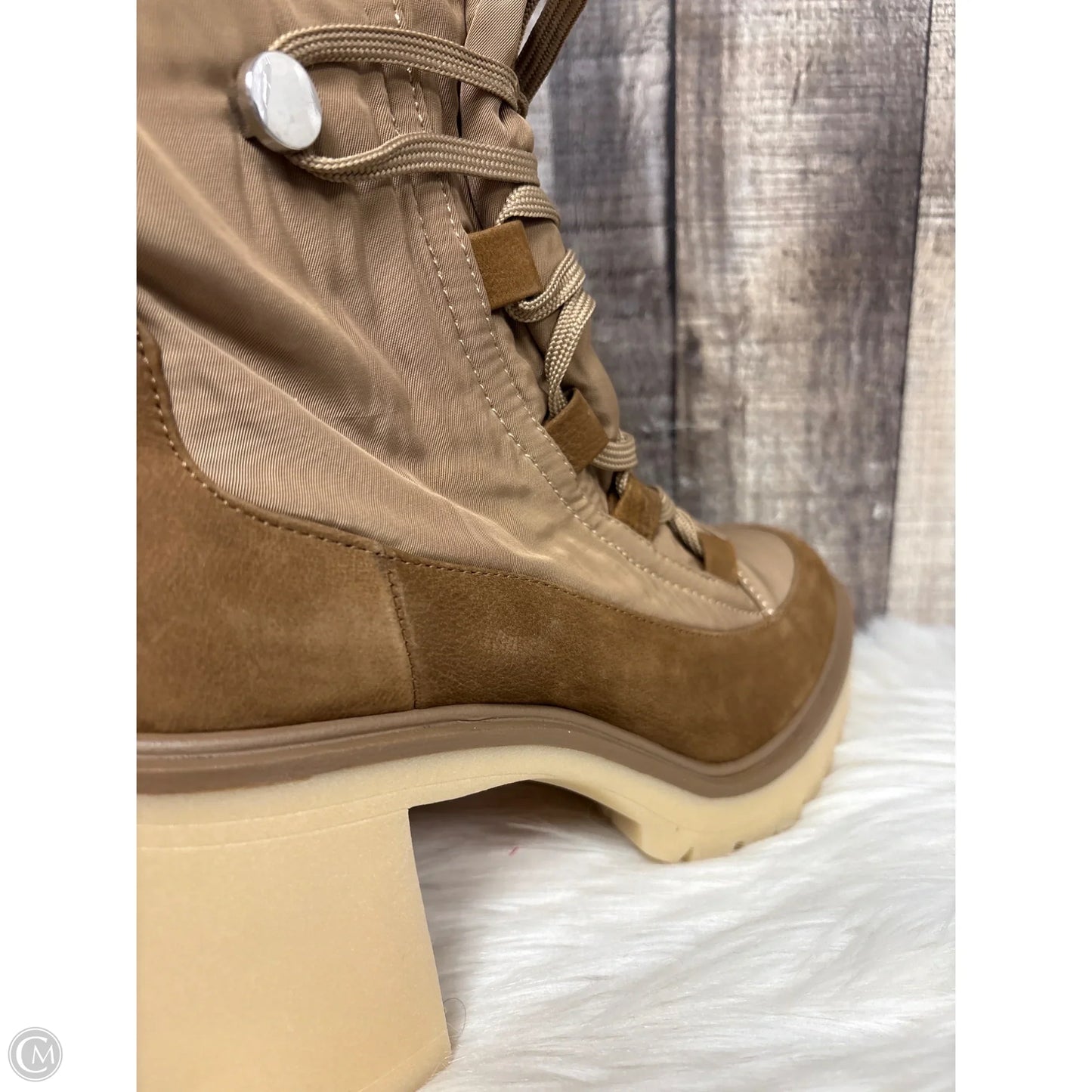 Boots Ankle Heels By Dolce Vita In Tan, Size: 9