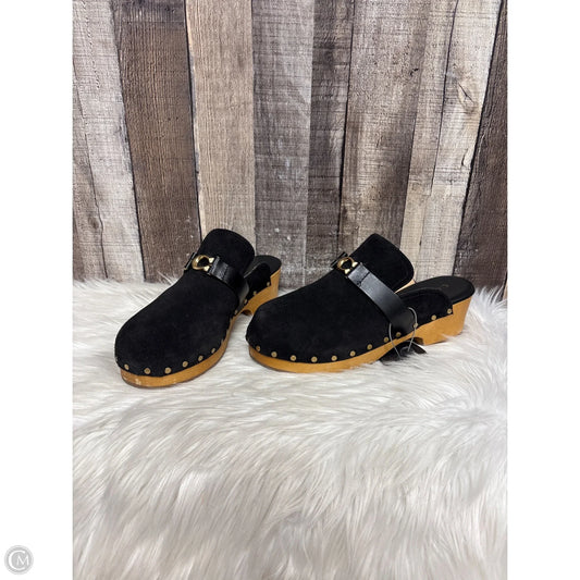 Shoes Designer By Coach In Black, Size: 9