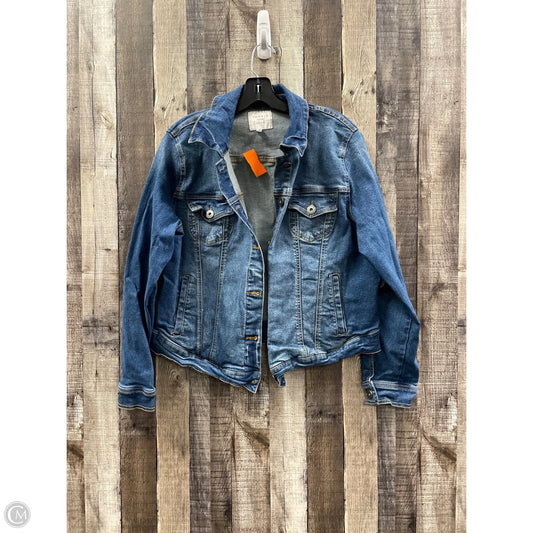 Jacket Denim By Torrid In Blue Denim, Size: L