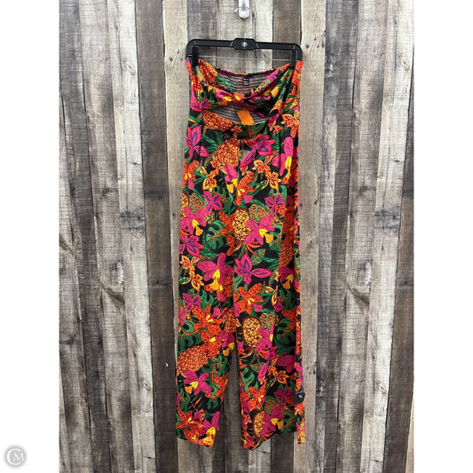 Jumpsuit By Shein In Floral Print, Size: L