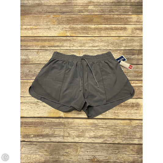 Athletic Shorts By Layer 8 In Grey, Size: L