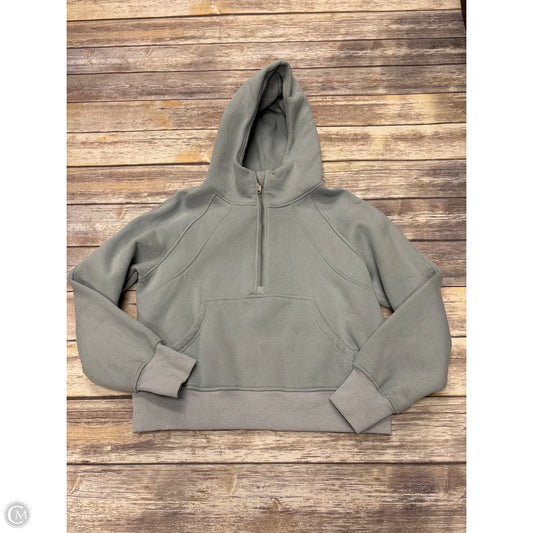 Sweatshirt Hoodie By Cmf In Green, Size: S
