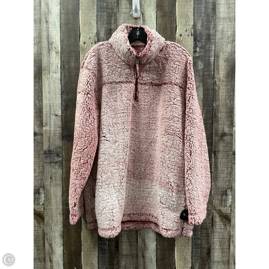 Jacket Fleece By Cme In Pink, Size: 2x
