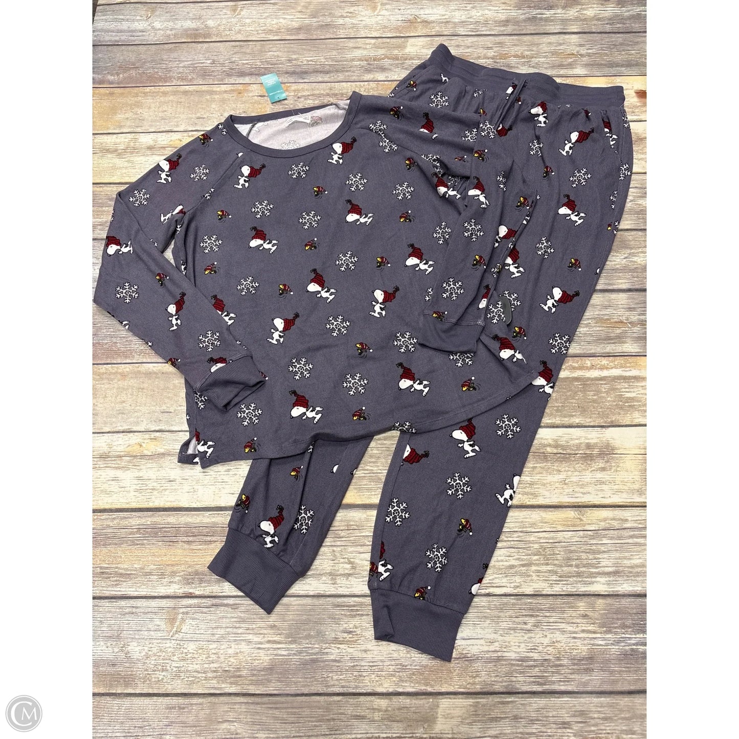 Pajamas 2pc By Maurices In Grey, Size: S